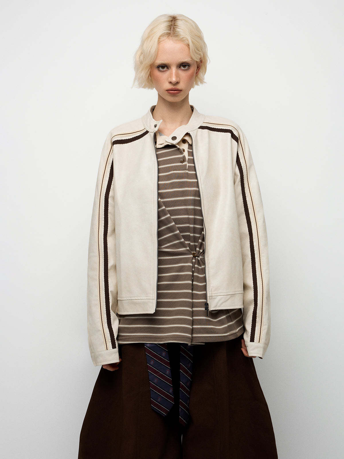 Velvet Rush Jacket - Beige Bliss
