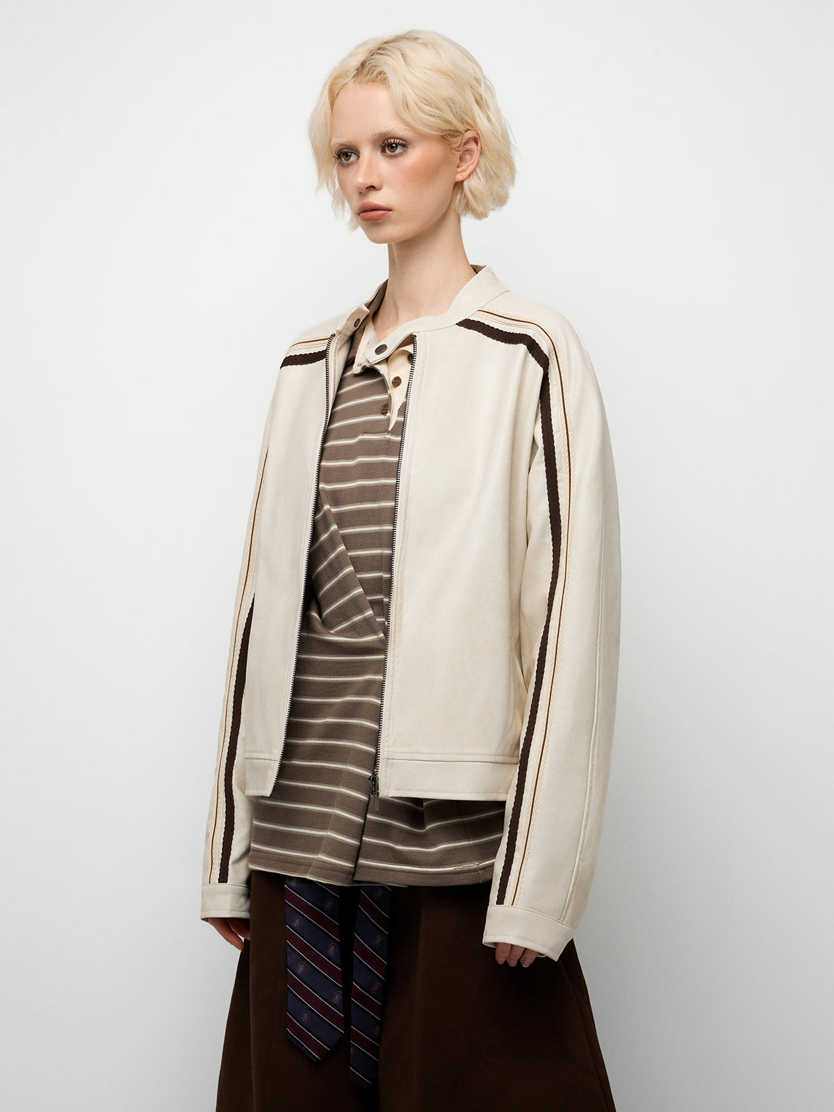 Velvet Rush Jacket - Beige Bliss