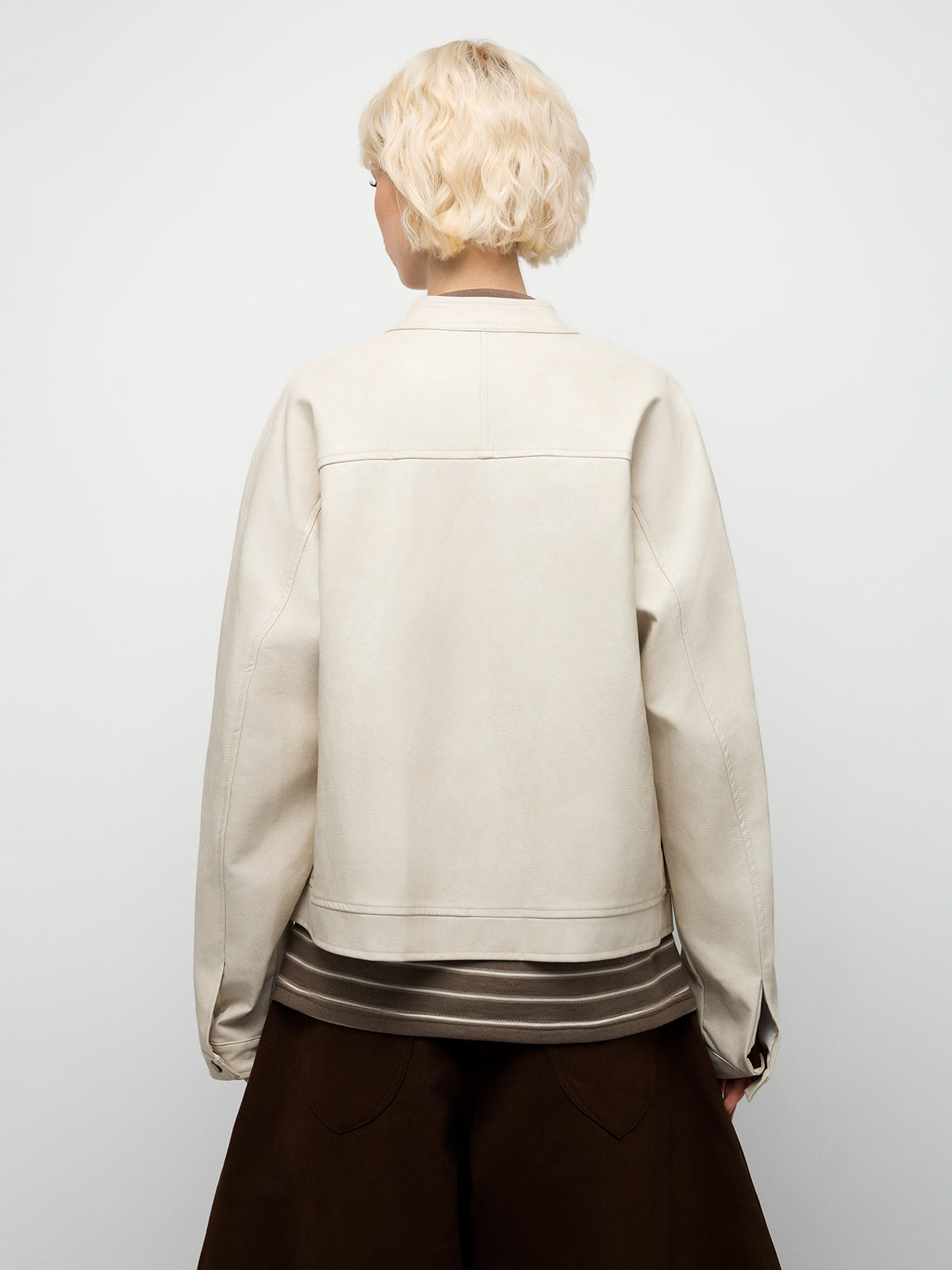 Velvet Rush Jacket - Beige Bliss