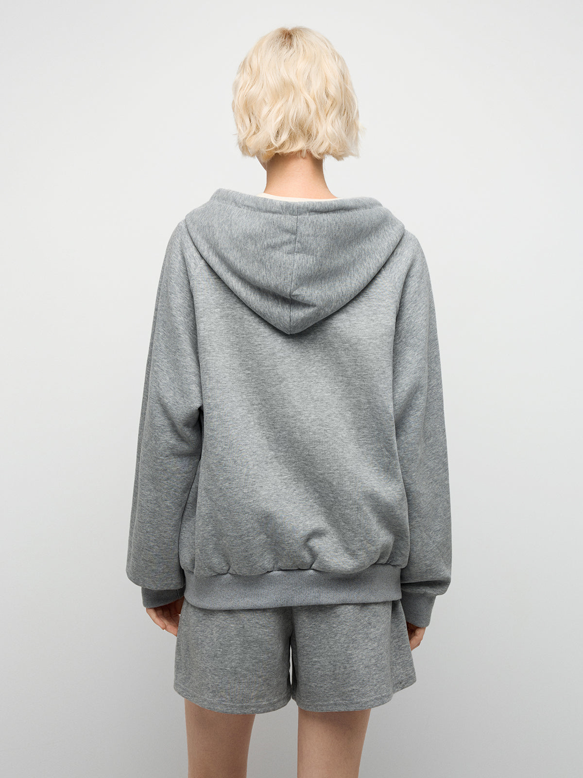 Life Warm-Up Hoodie – Mist Grey