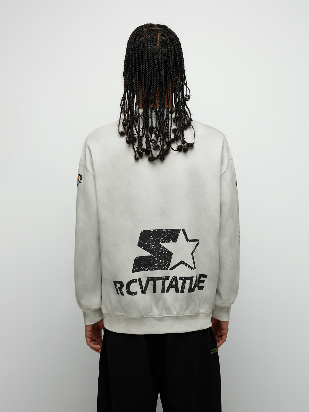 F1 Rush Sweatshirt – Smog White