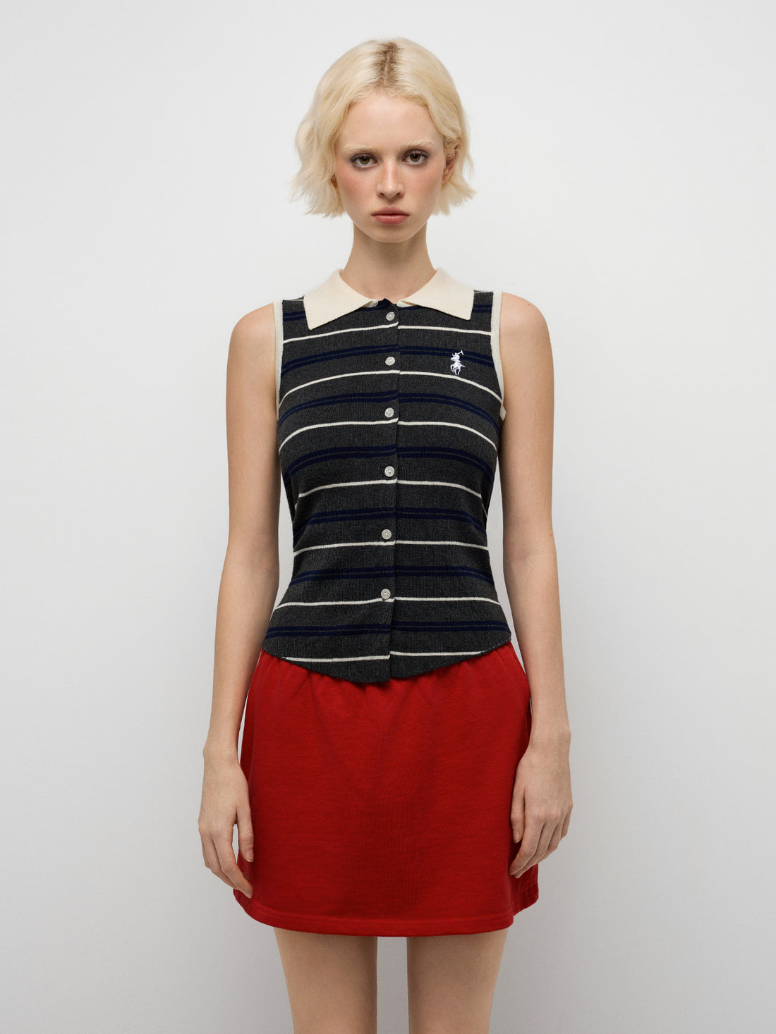 Muse Tie Tank – Graphite Mix