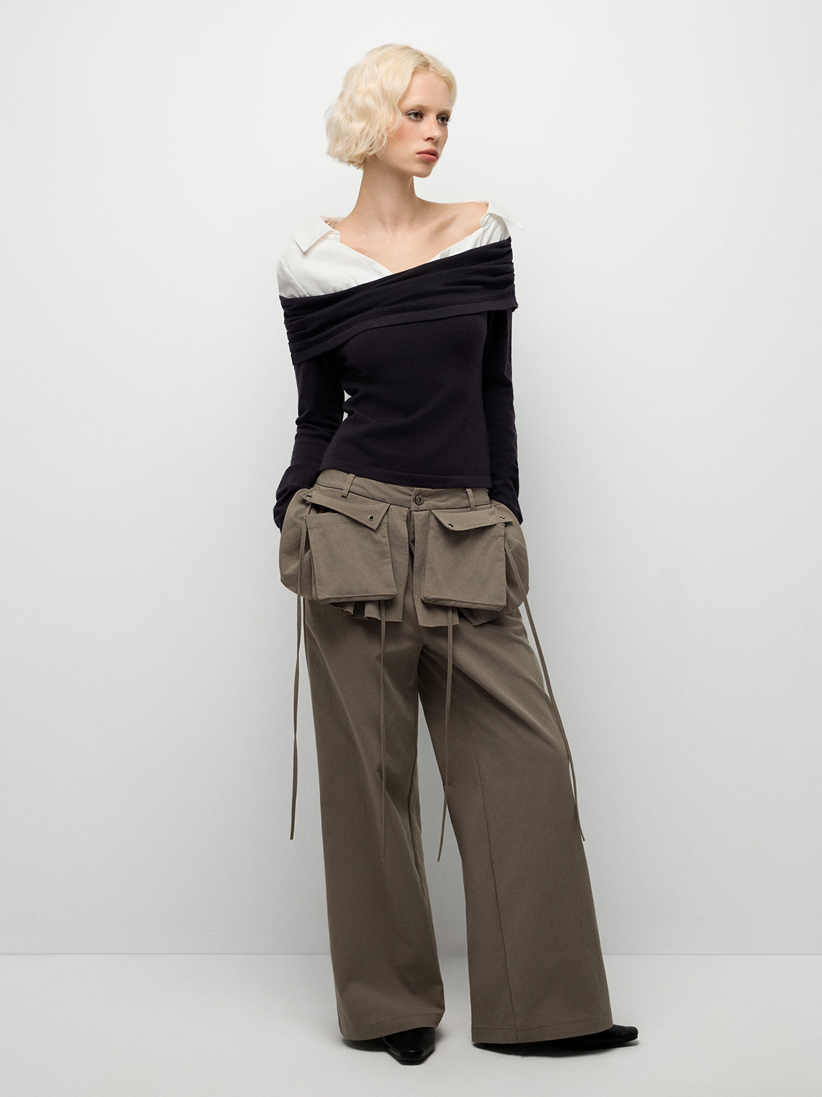 My Outstanding Pockets Cargo Pants - Grey Stone