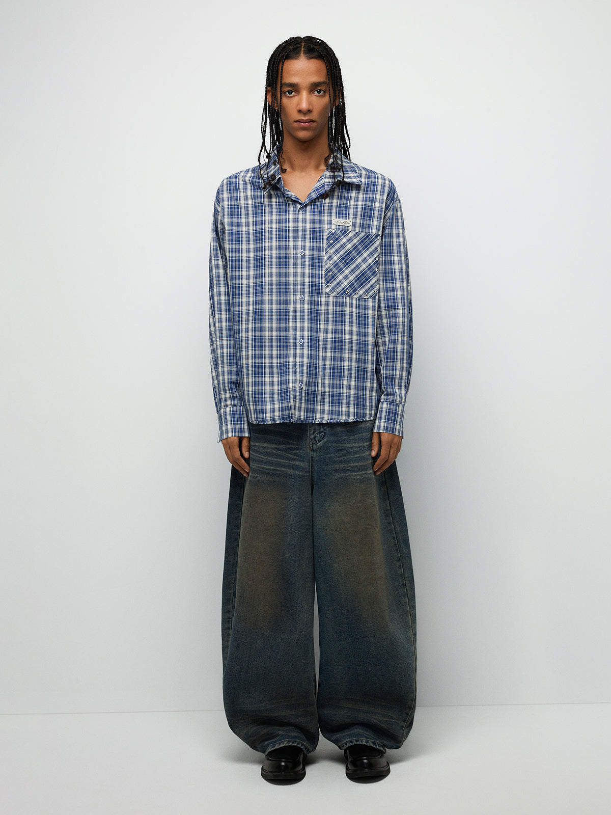 Backbeat Denim Pants - Indigo Brown