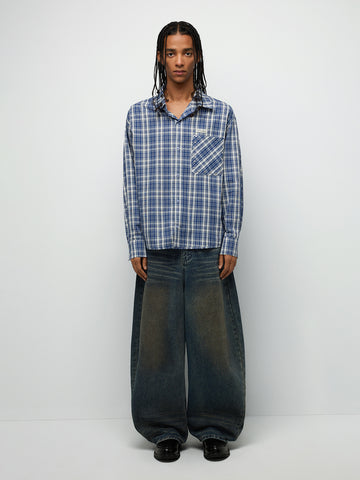Backbeat Denim Pants - Indigo Brown