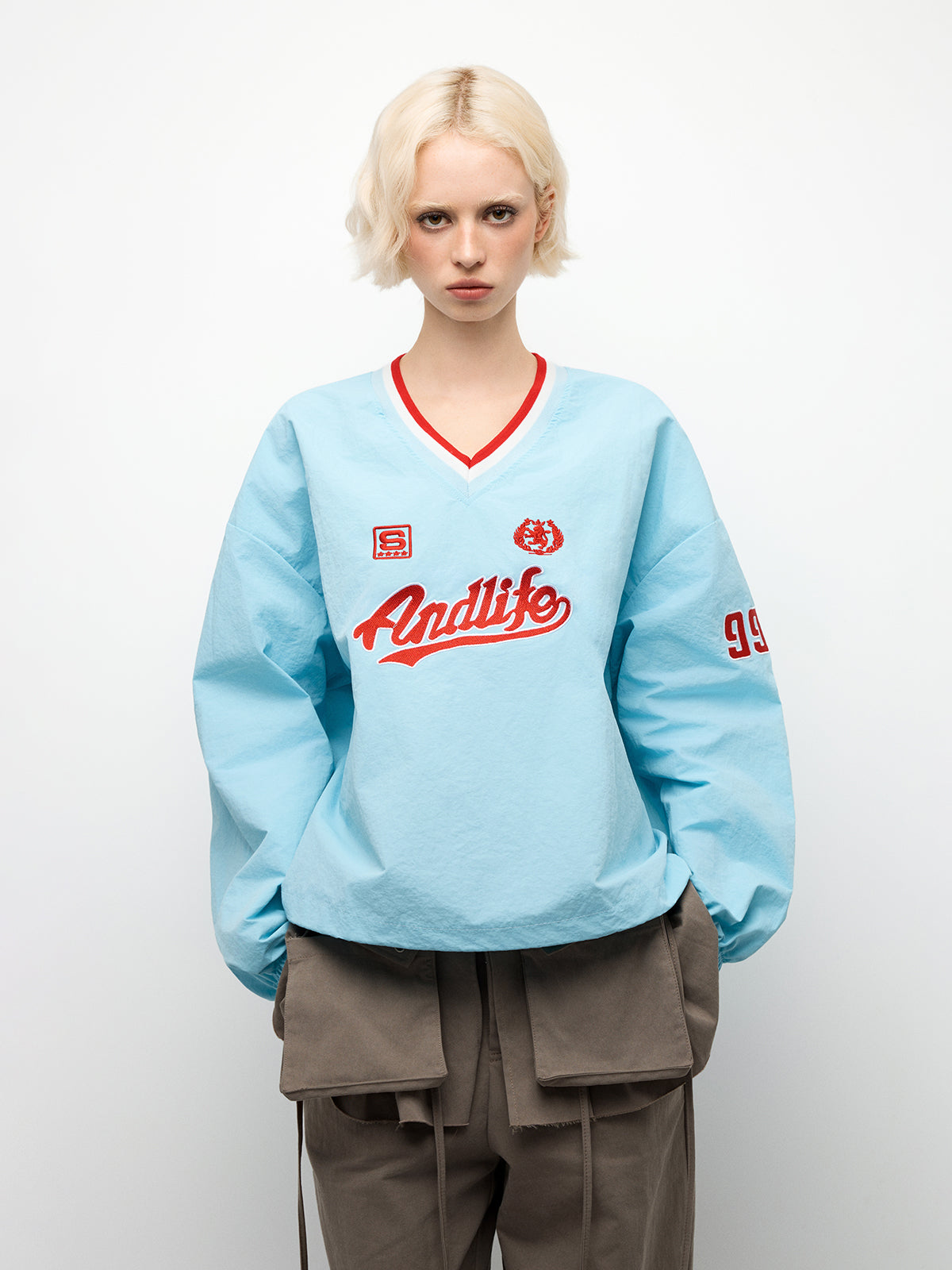 Oops Moment Sweatshirt - Ice Blue