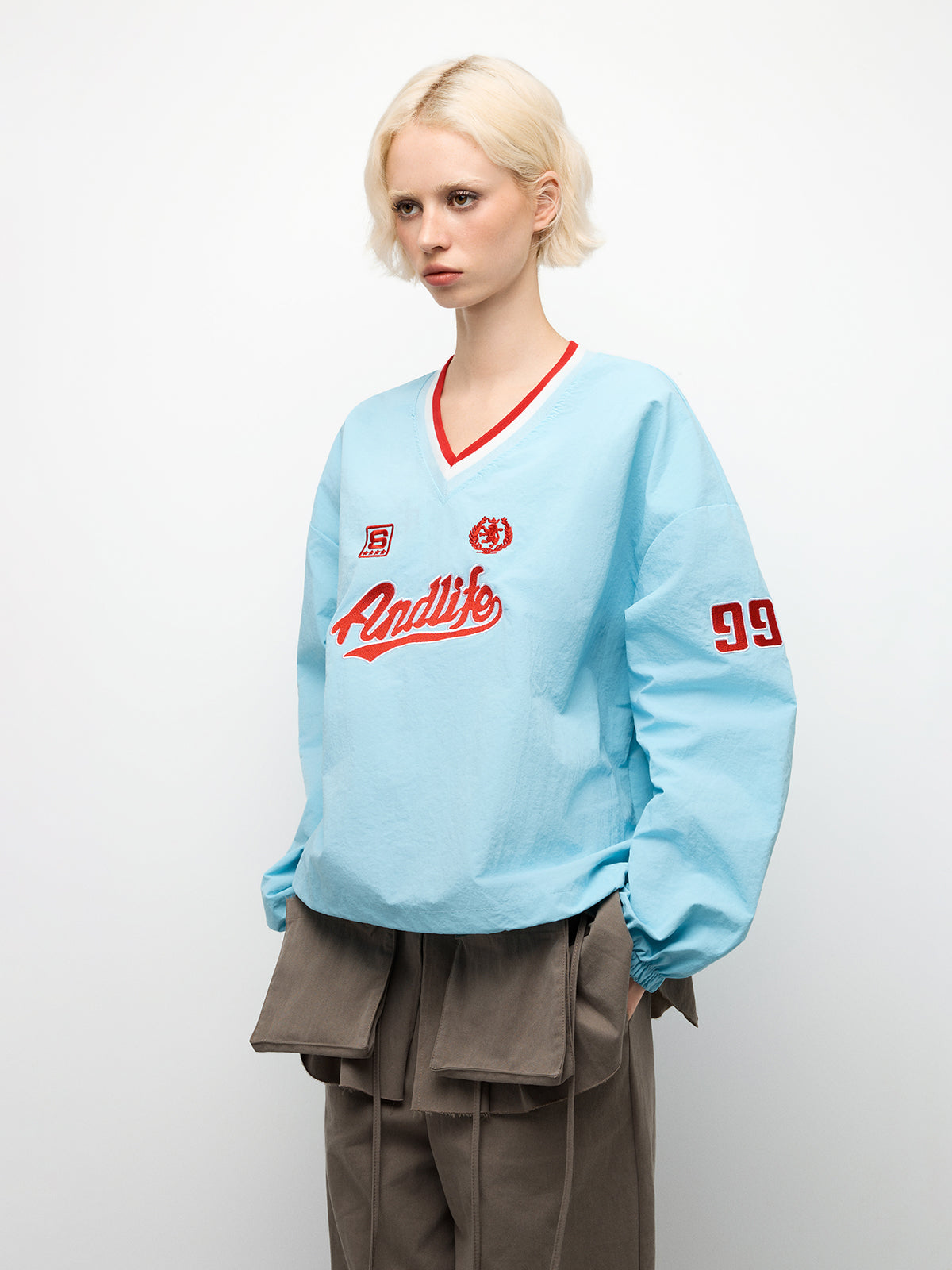 Oops Moment Sweatshirt - Ice Blue