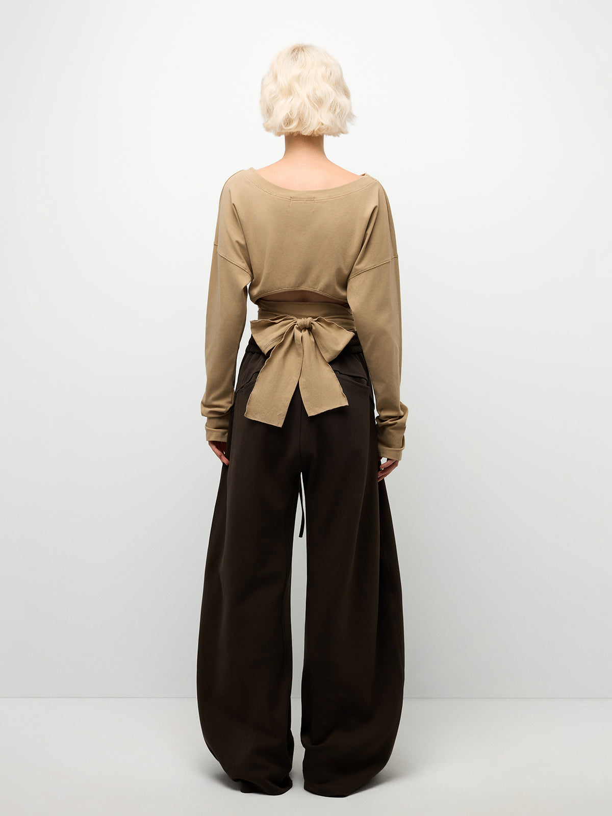 String Swing Pants – Mocha Brown