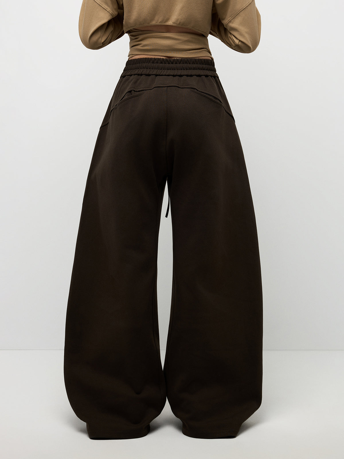 String Swing Pants – Mocha Brown
