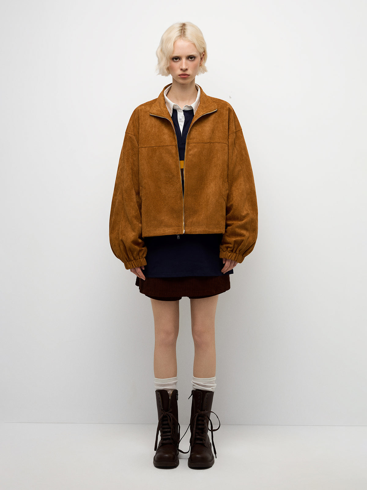 Amber Poise Jacket – Honey Brown