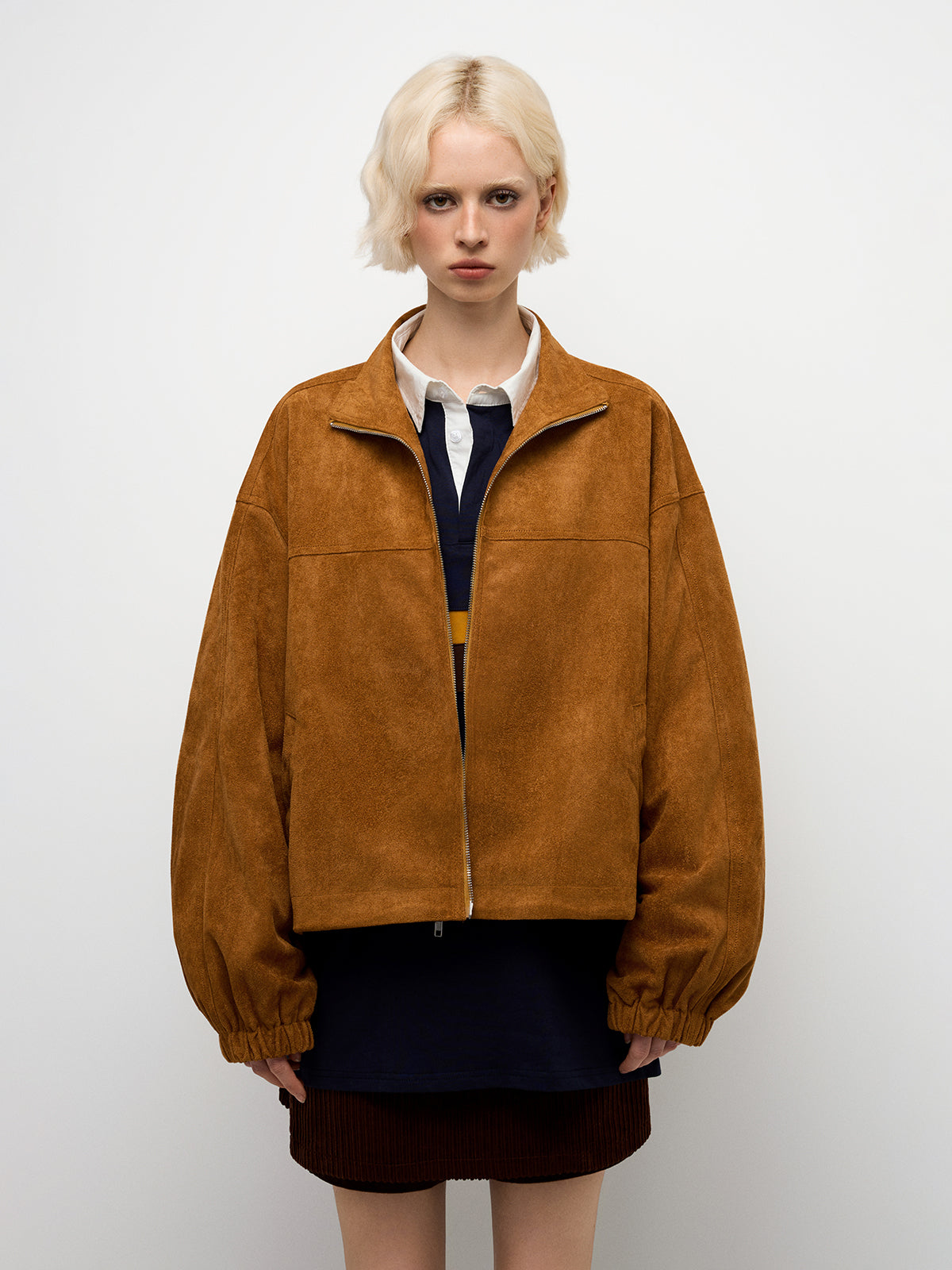 Amber Poise Jacket – Honey Brown