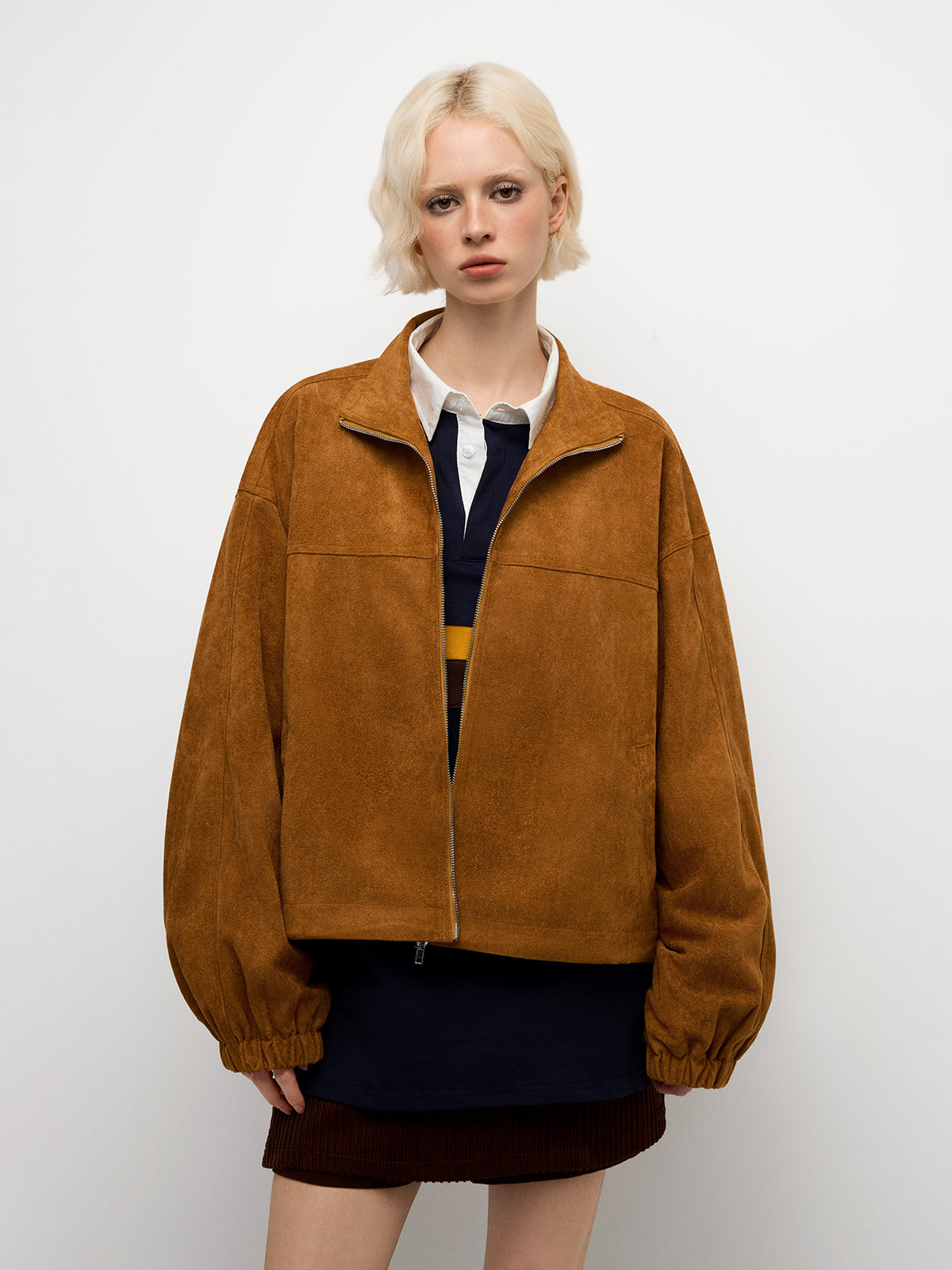 Amber Poise Jacket – Honey Brown