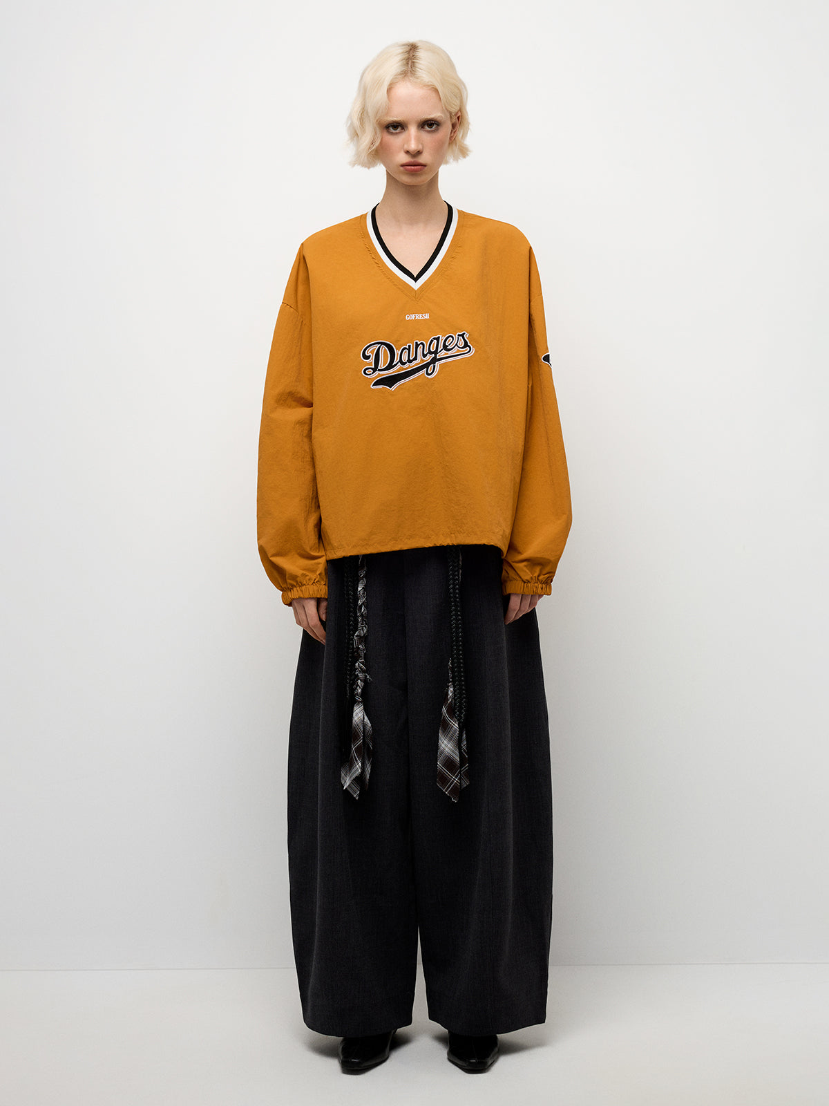 Polite Trouble Pants – Charcoal Grey