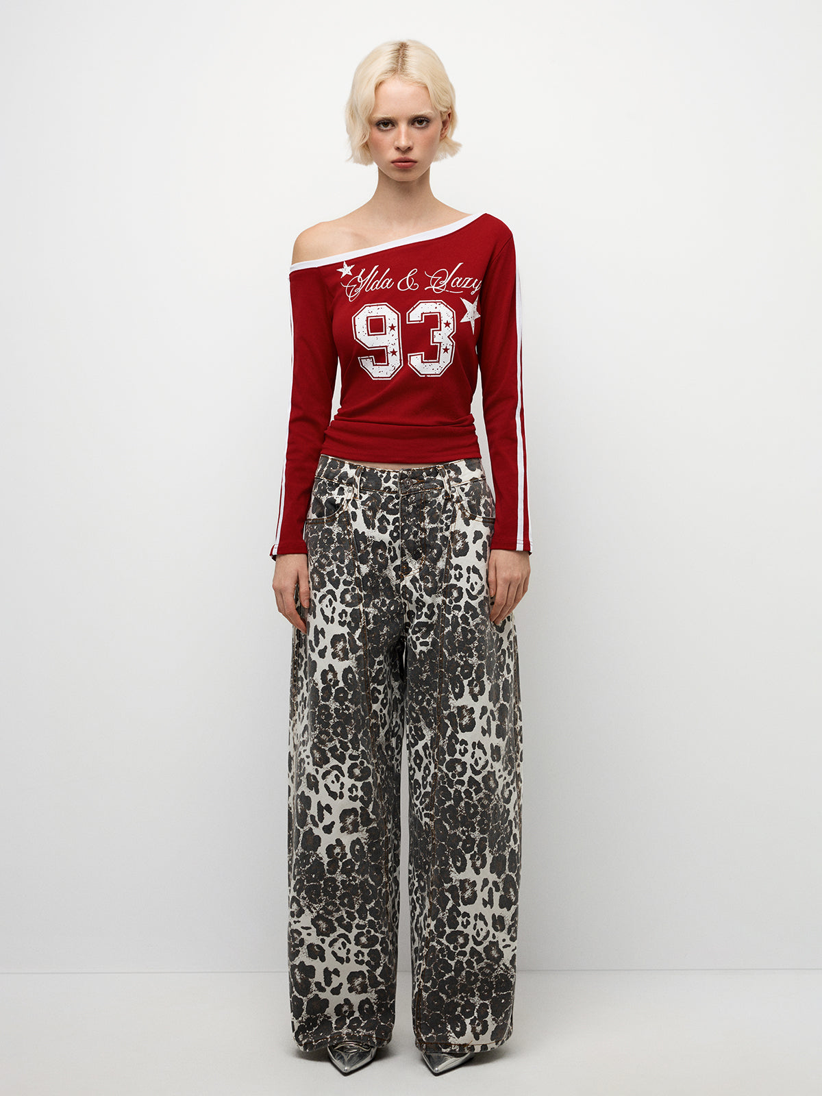 Half-Serious 93 Sleeve Top – Brick Red