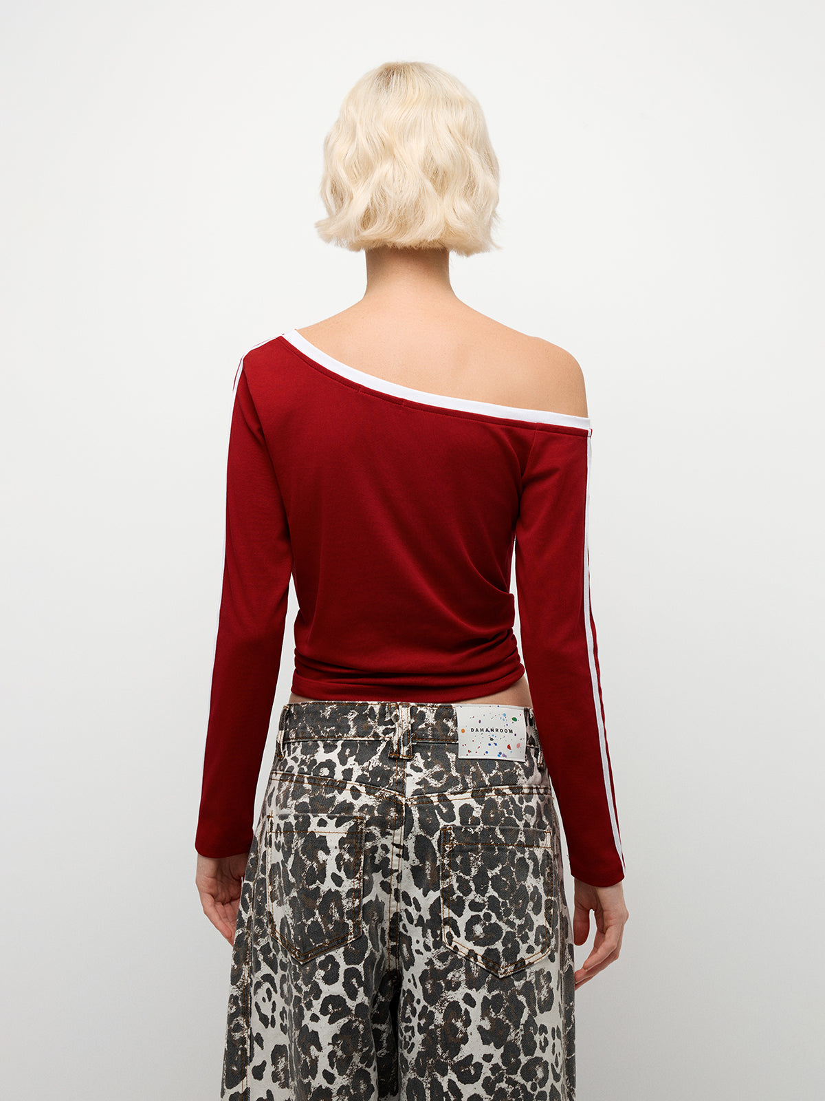 Half-Serious 93 Sleeve Top – Brick Red