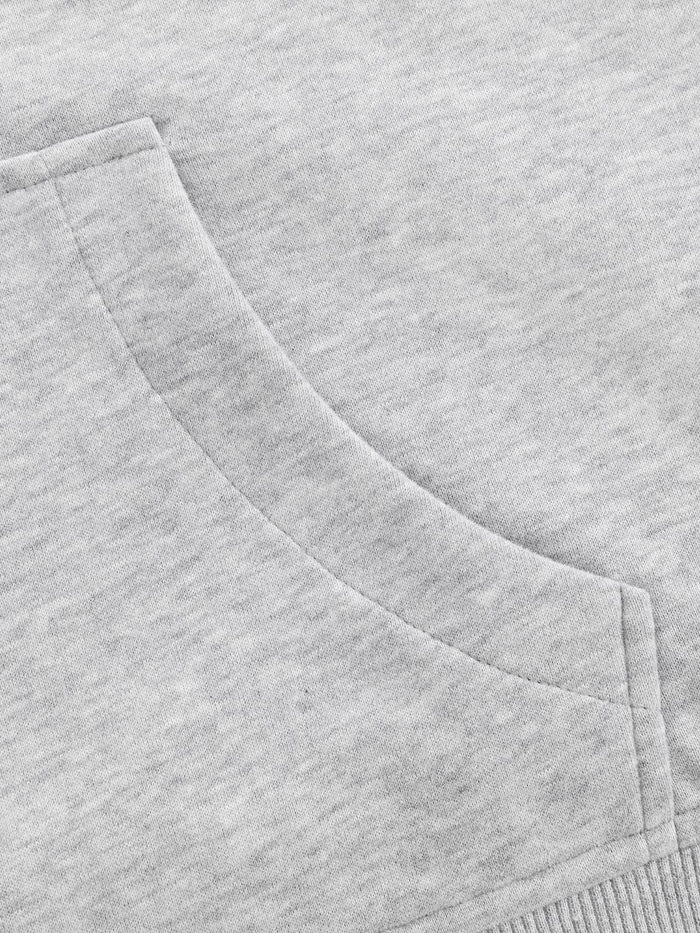 Co-ed Dorm Skimming Off-Shoulder Fold-over Top - Grey