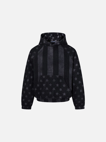 Weekday Outdoor Baggy Quilted Puffer Jacket Top - Black
