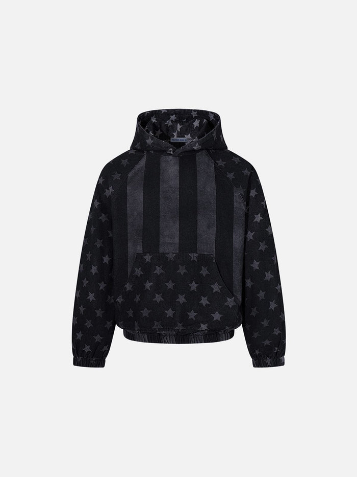 Weekday Outdoor Baggy Quilted Puffer Jacket Top - Black