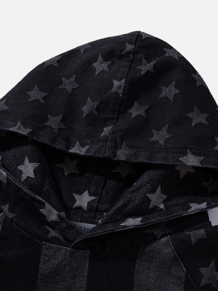 Weekday Outdoor Baggy Quilted Puffer Jacket Top - Black