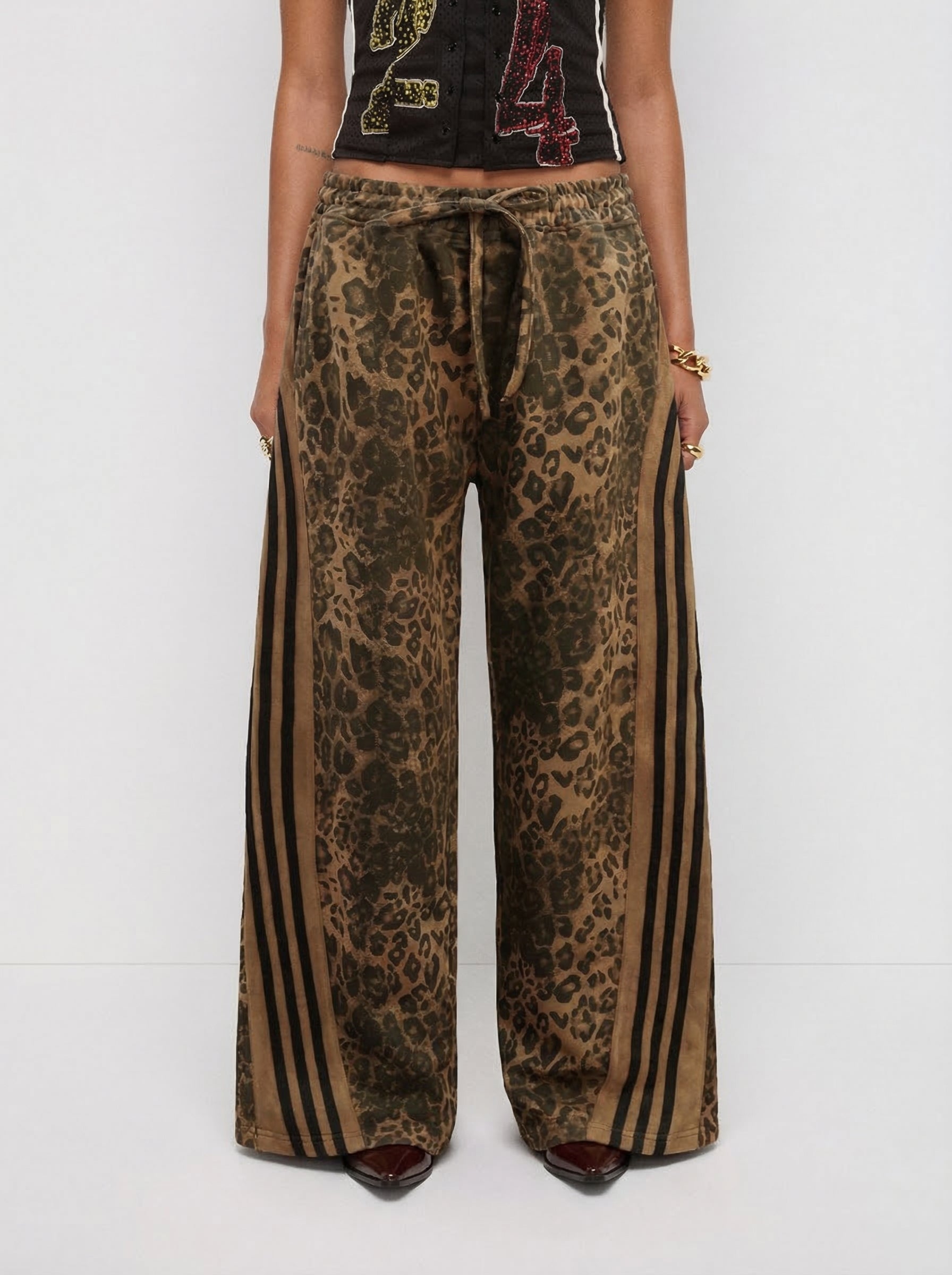 Wild Tempo Stripe Pants - Honey Camo
