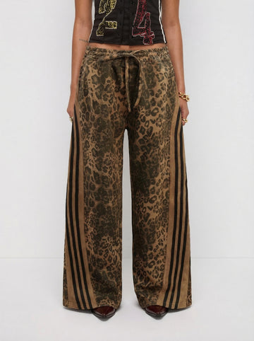 Wild Tempo Stripe Pants - Honey Camo