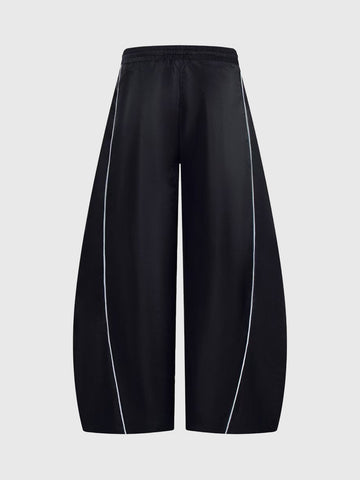 Quiet Flex Barrel Pants – Jet Black