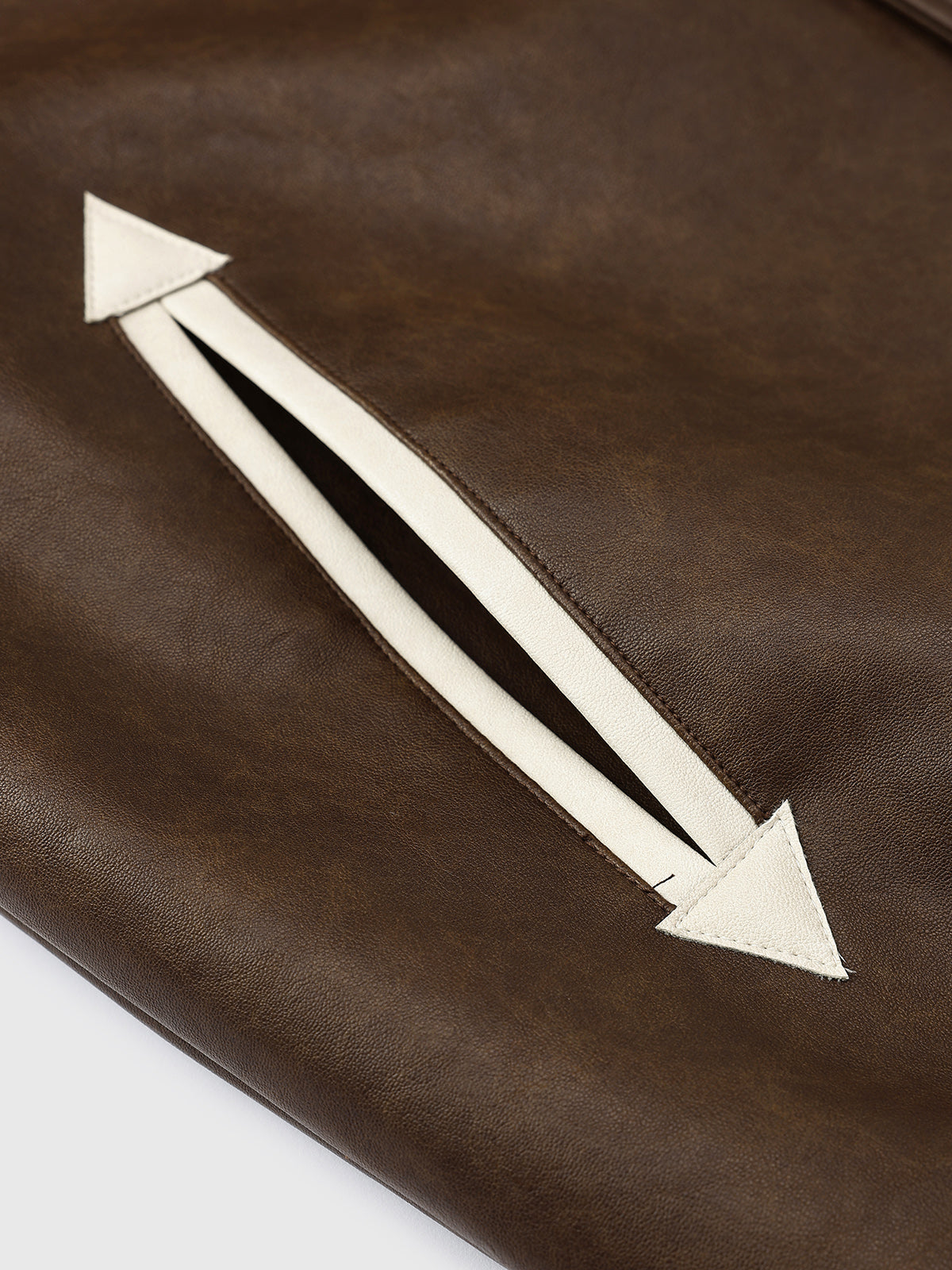 Backstage Echo Varsity Jacket - Cocoa Cream