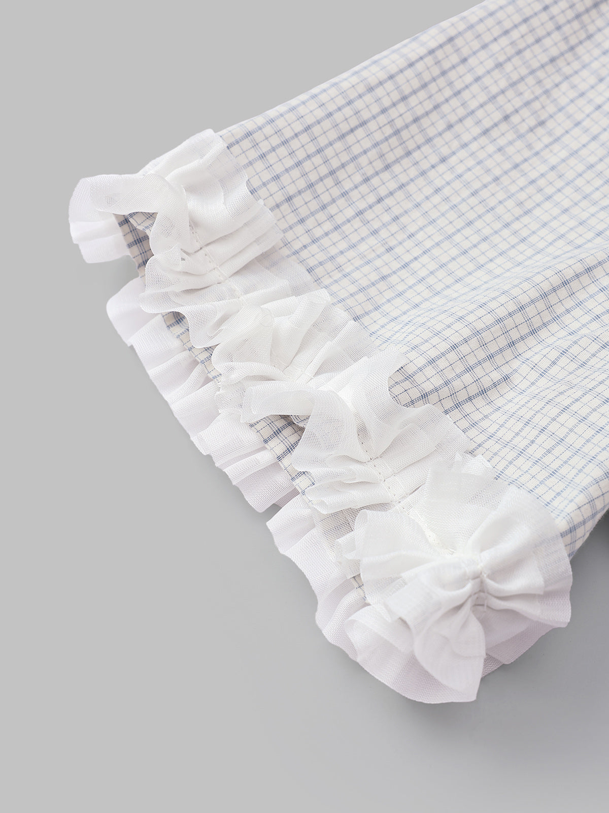 Calendar Ruffle Shirt – Cloud Milk