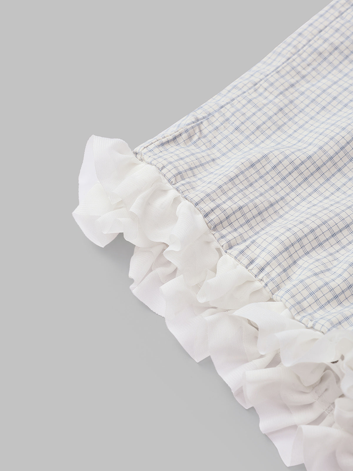 Calendar Ruffle Shirt – Cloud Milk