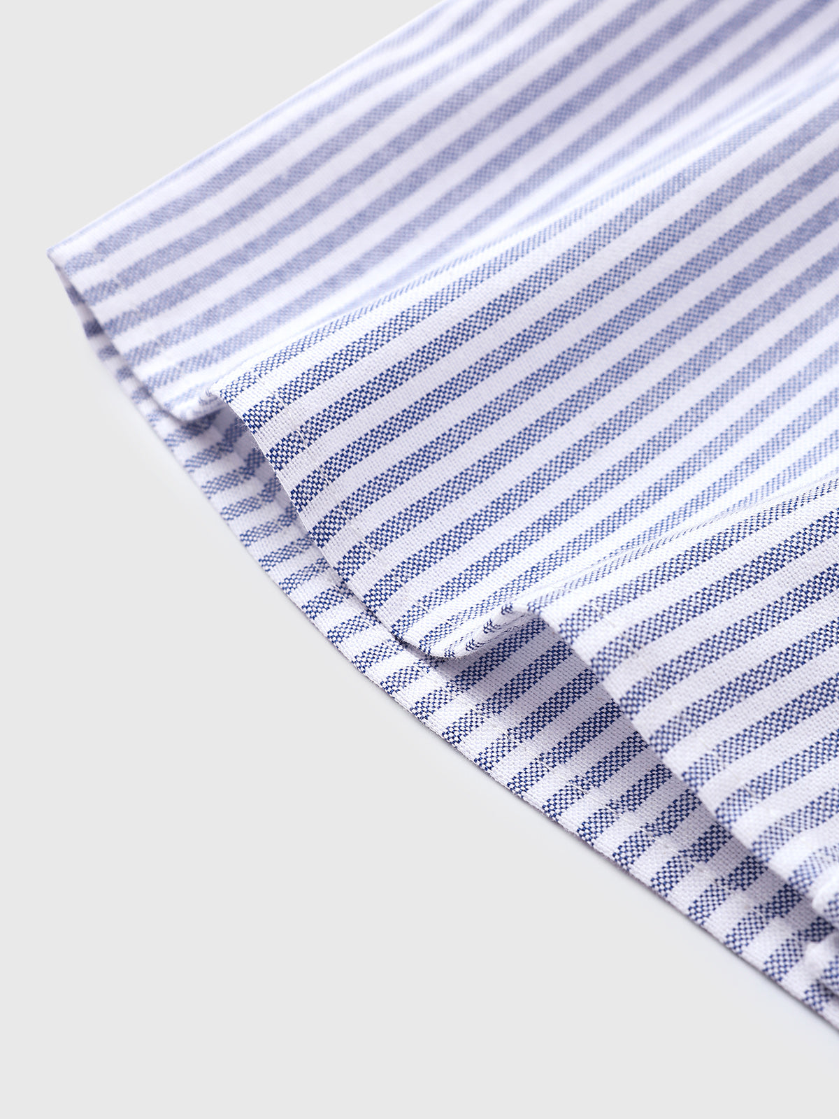 Twin Sheet Crop Shirt – Bleach Stripe