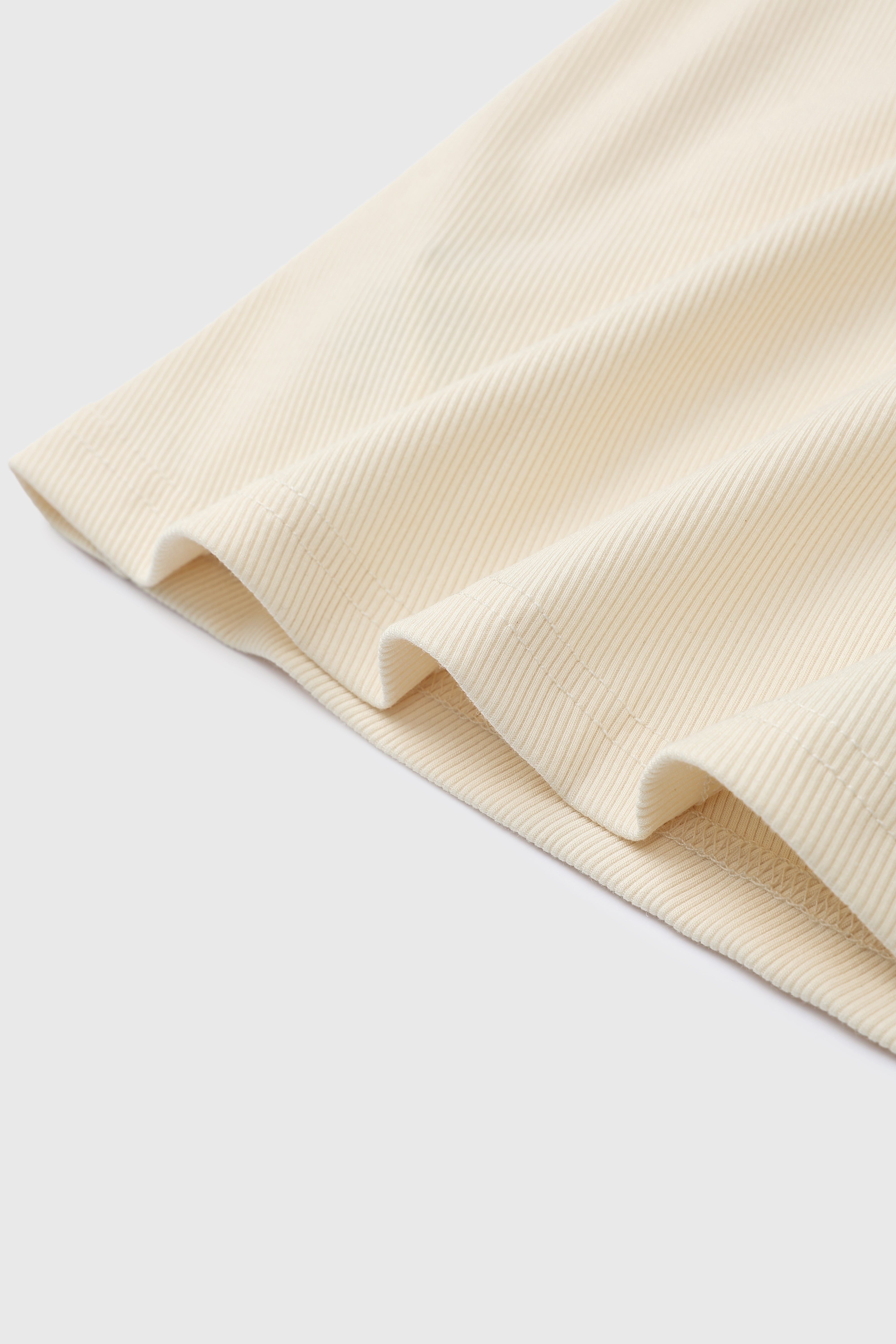 Loop Day Ripple Knit Skirt – Glazed Oat