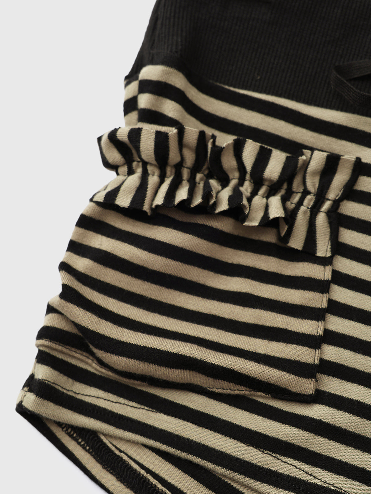 Close Track Knit Set Shorts - Ink Brass