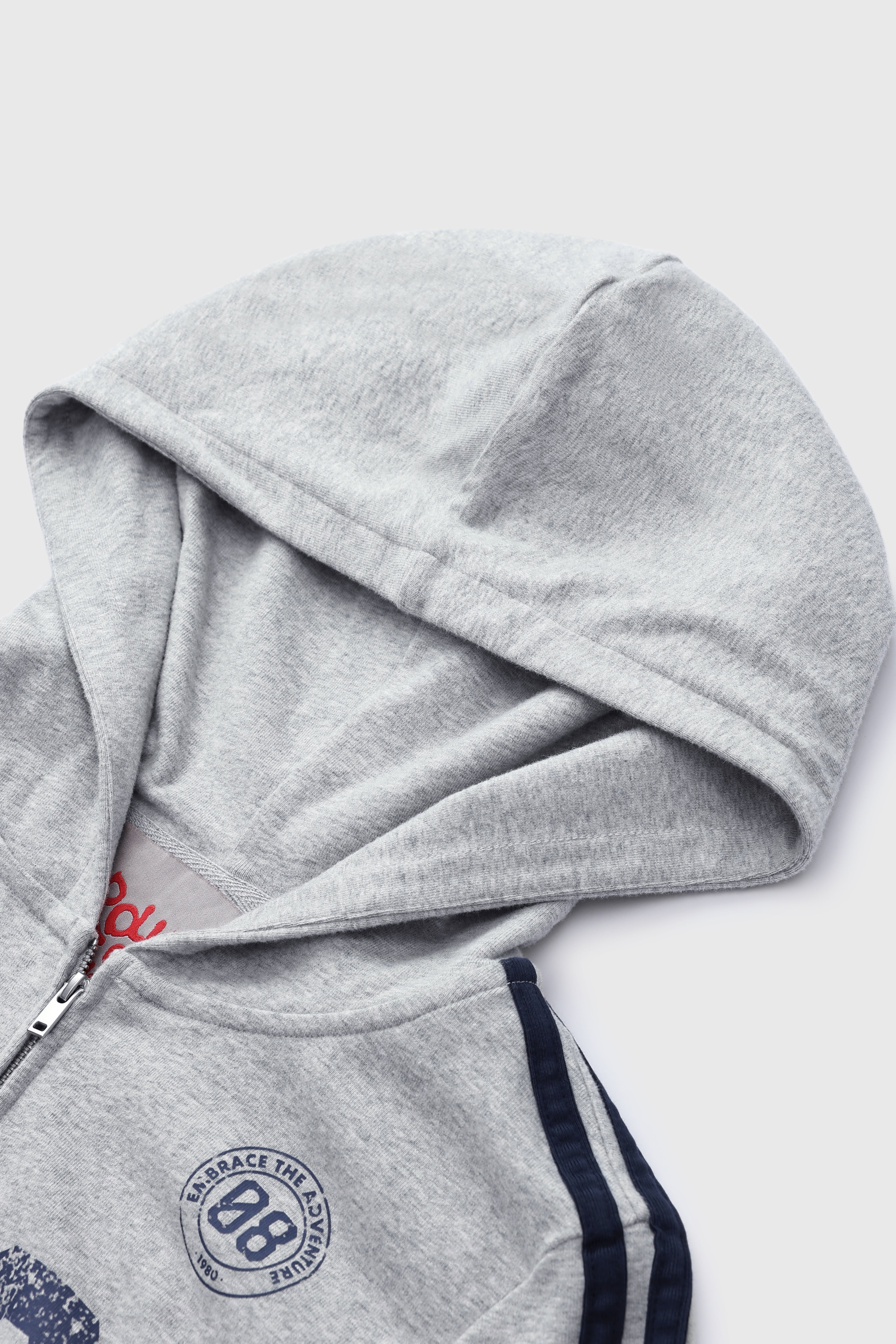 Playbook Patch Hoodie – Cloud Marl
