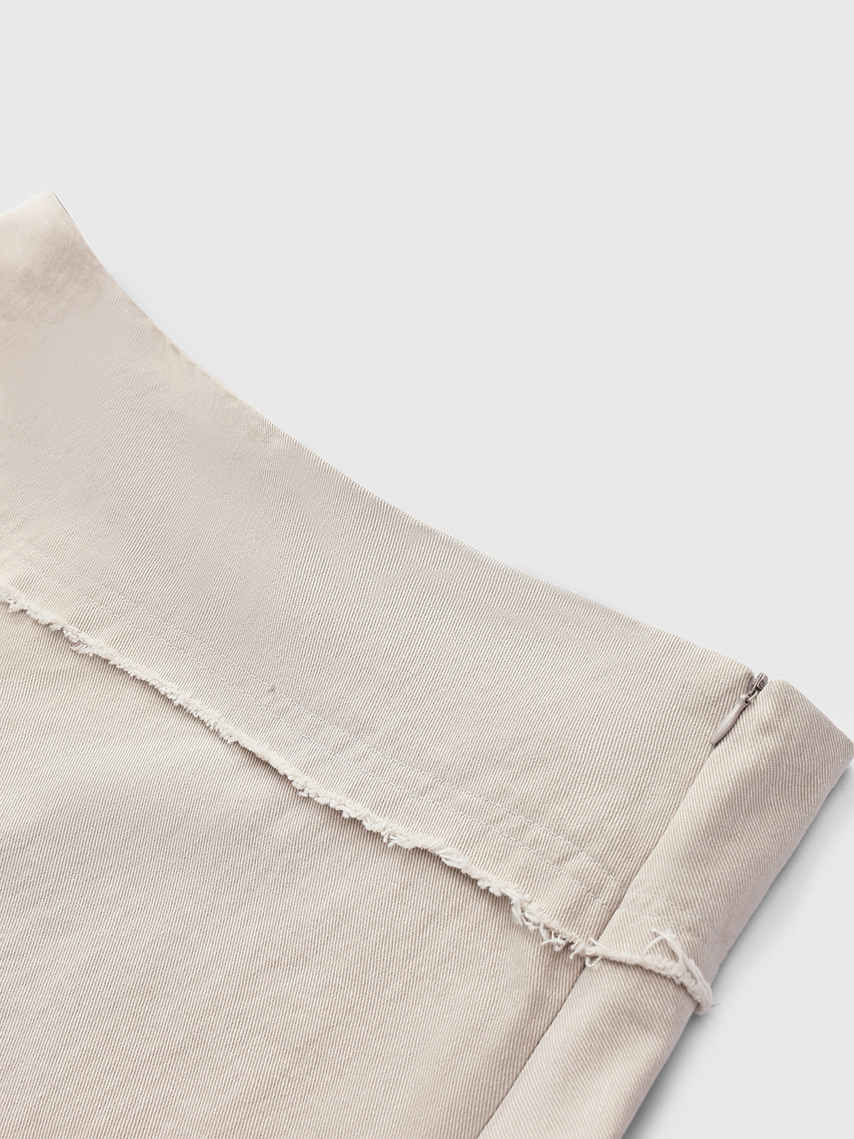 Mismatch Drift Skirt - Oat Static
