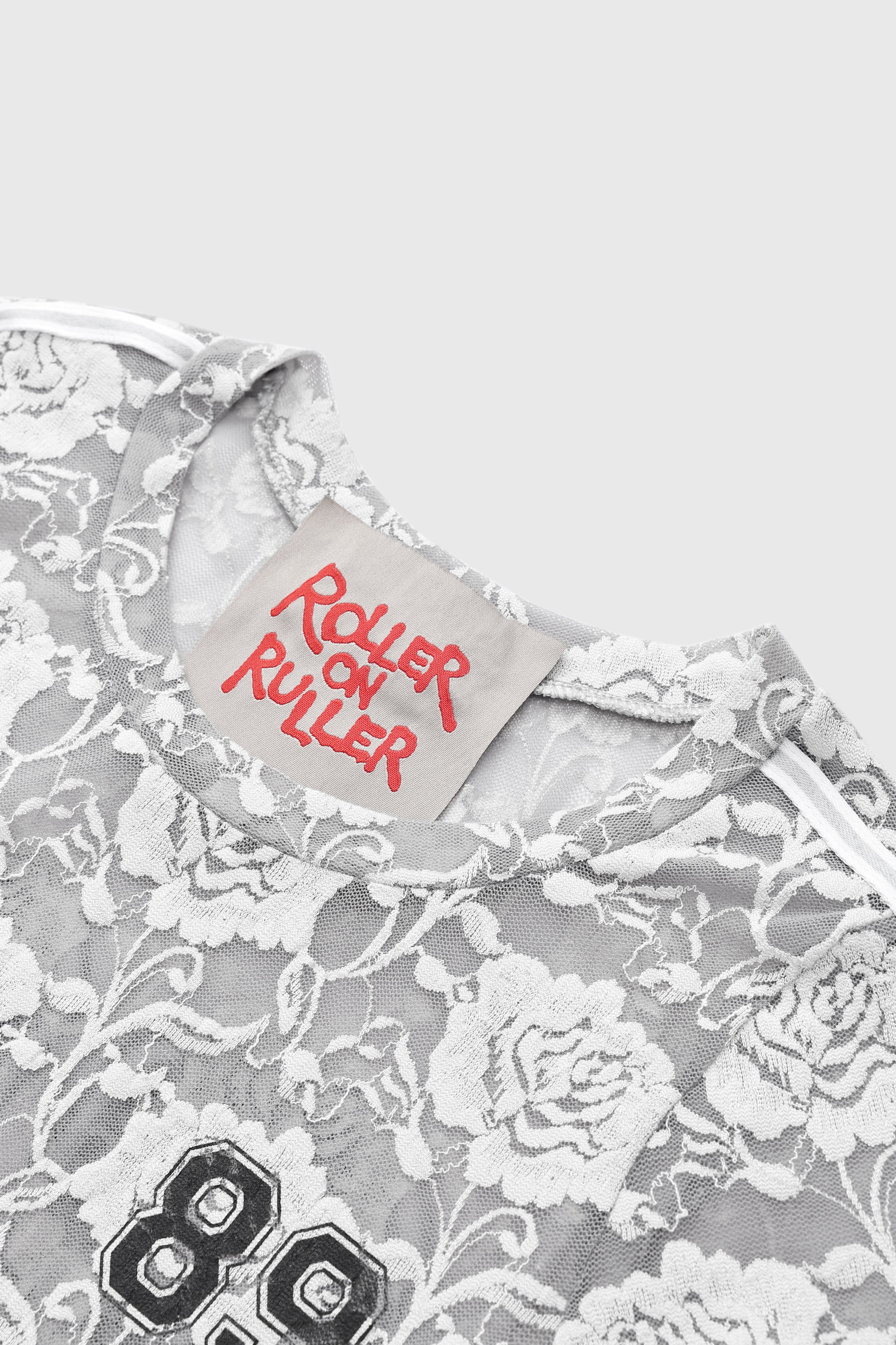 Match Point Lace Tee – Mist Court