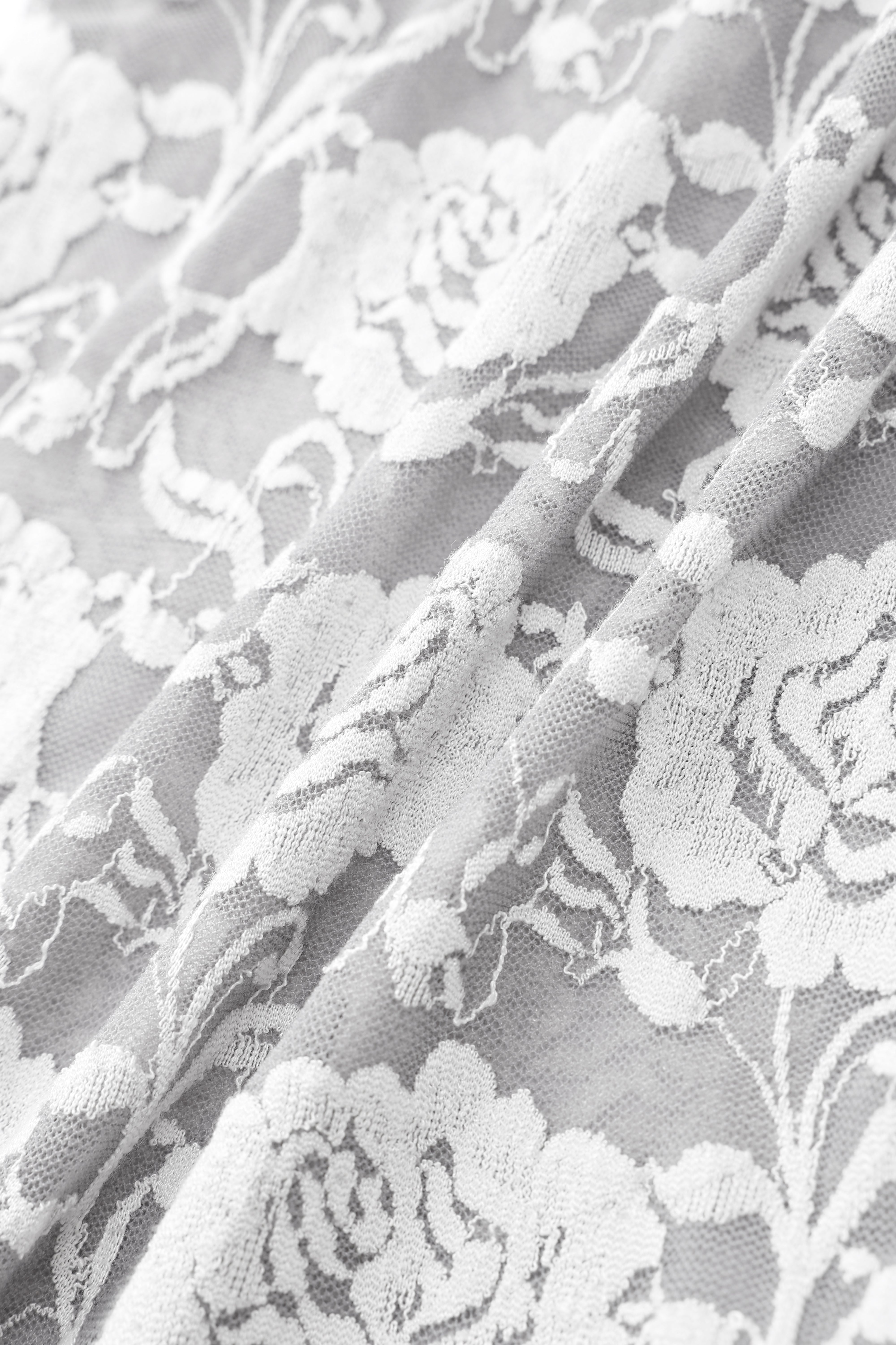 Match Point Lace Tee – Mist Court
