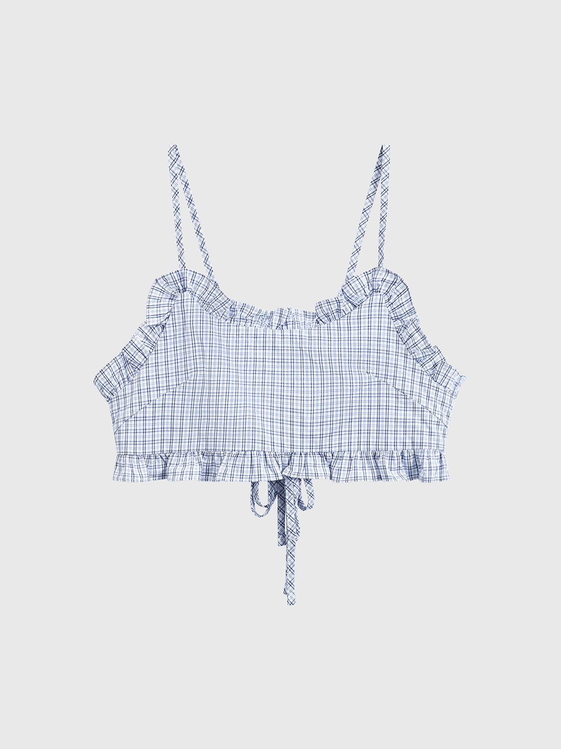 Lunch Break Cami Top – Sky Check