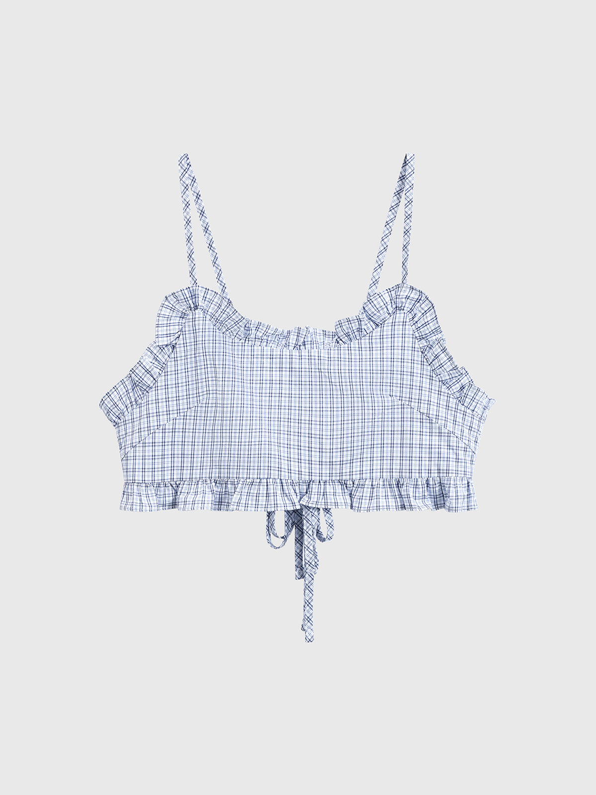 Lunch Break Cami Top – Sky Check