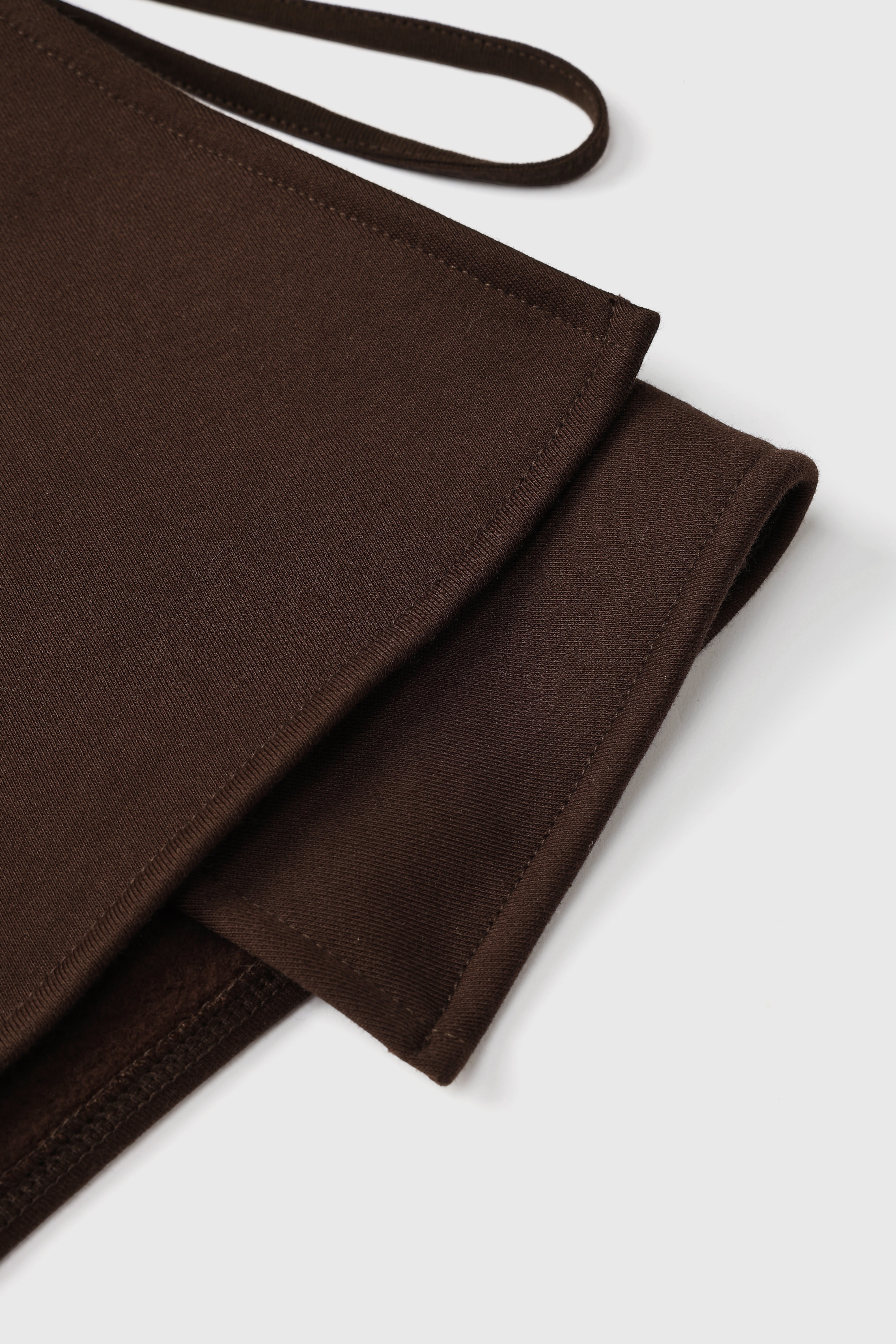 Bedazzled & Nap Belted Waistband- Espresso Drip