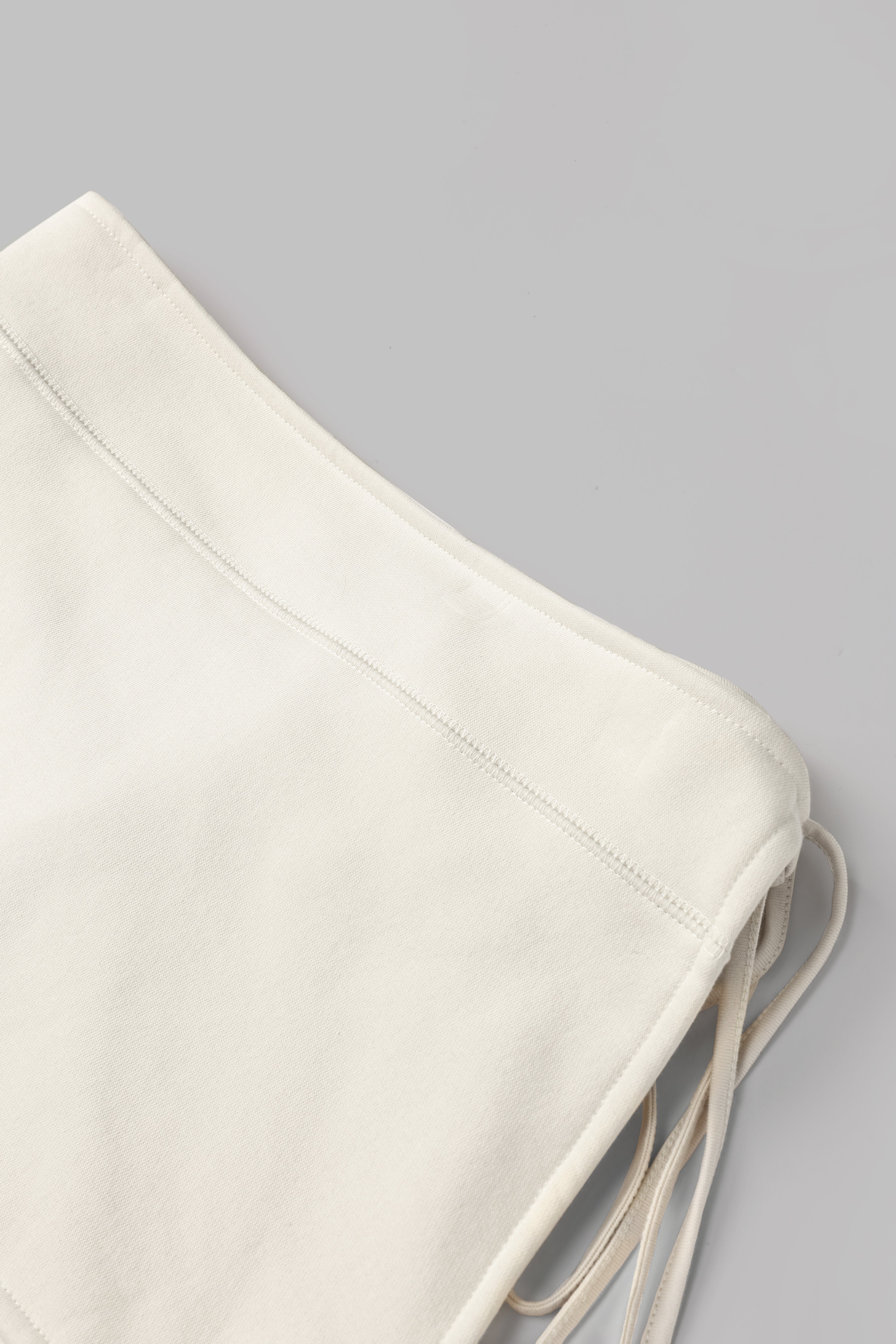 Bedazzled & Nap Belted Waistband - Vanilla Glow