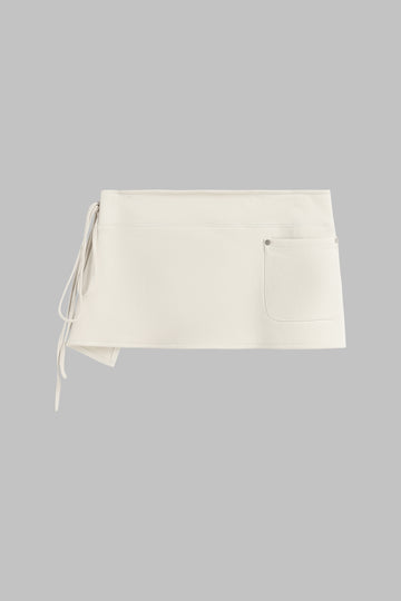 Bedazzled & Nap Belted Waistband - Vanilla Glow