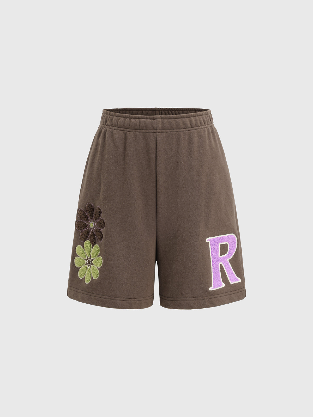 Patch Play Set Shorts - Chocolate Ice
