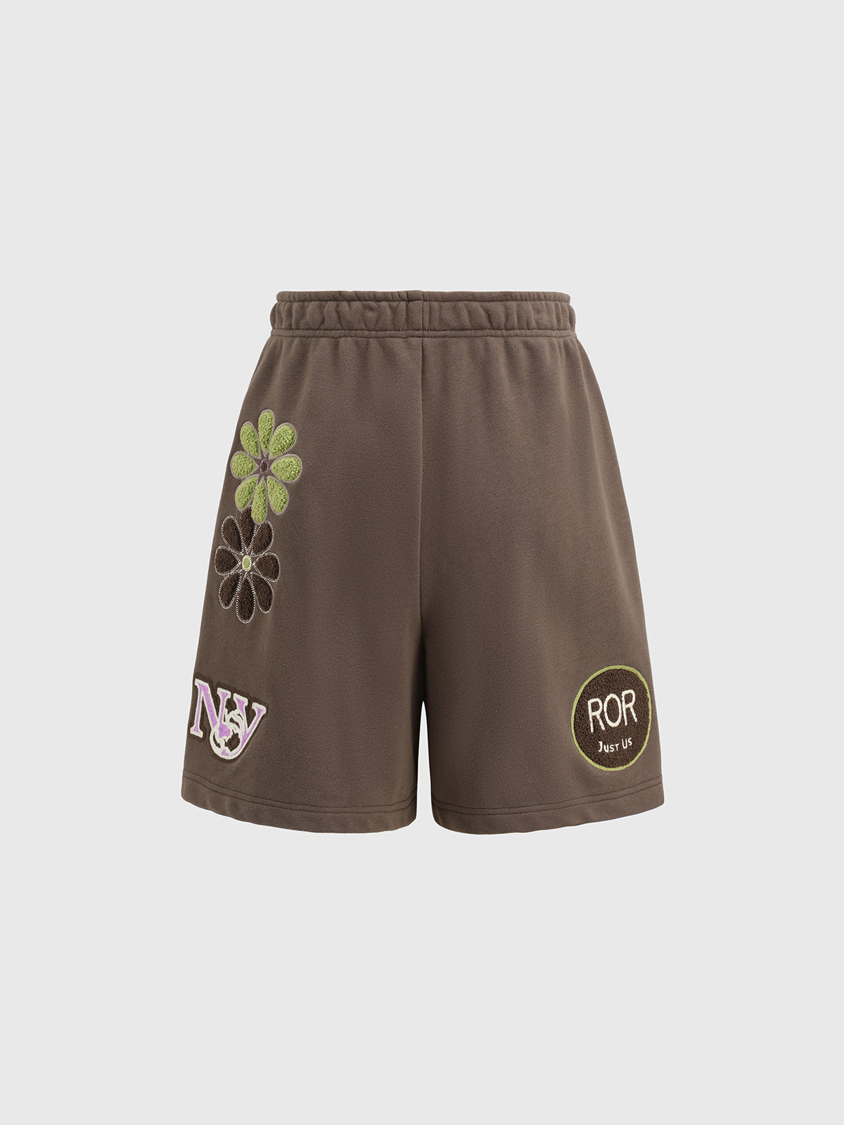 Patch Play Set Shorts - Chocolate Ice