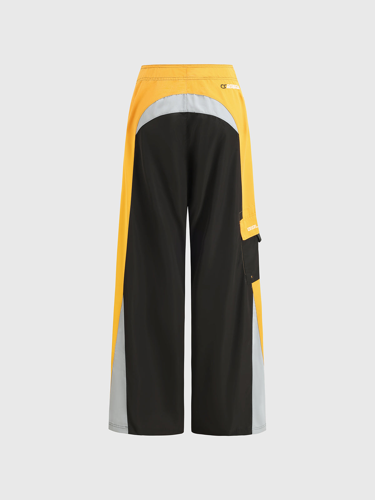Hope Line Track Pants - Noir Yellow