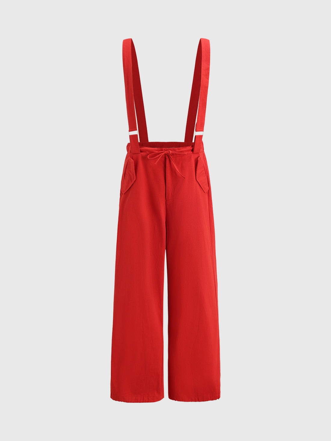 Game Point Cord Jumpsuit - Winner Red