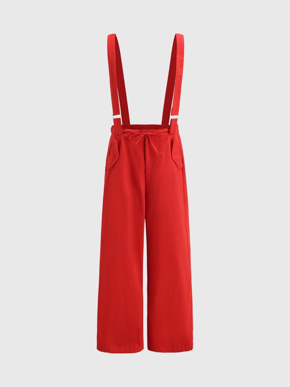 Game Point Cord Jumpsuit - Winner Red