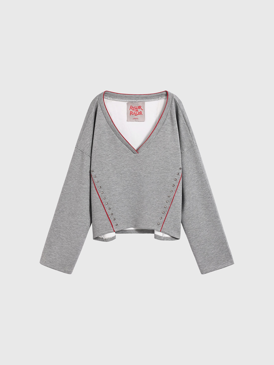 Steel Bow Sweatshirt - Ash Red