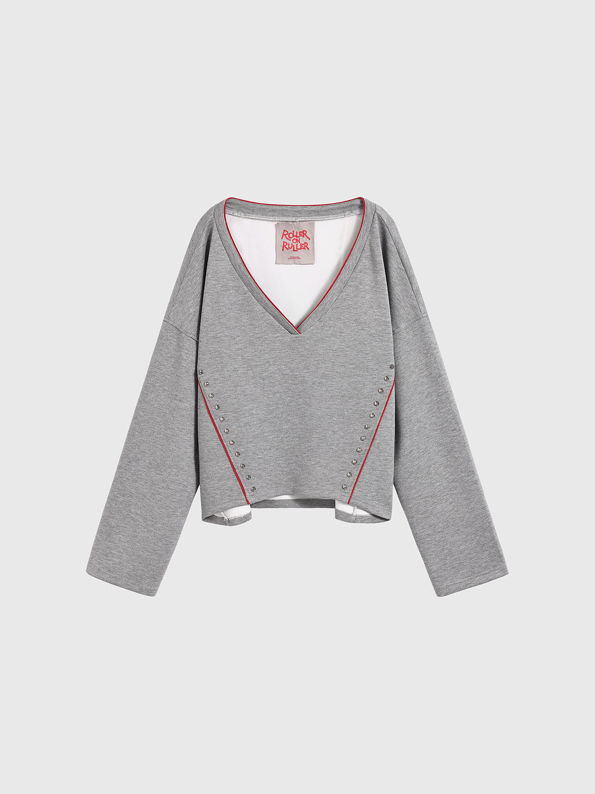 Steel Bow Sweatshirt - Ash Red