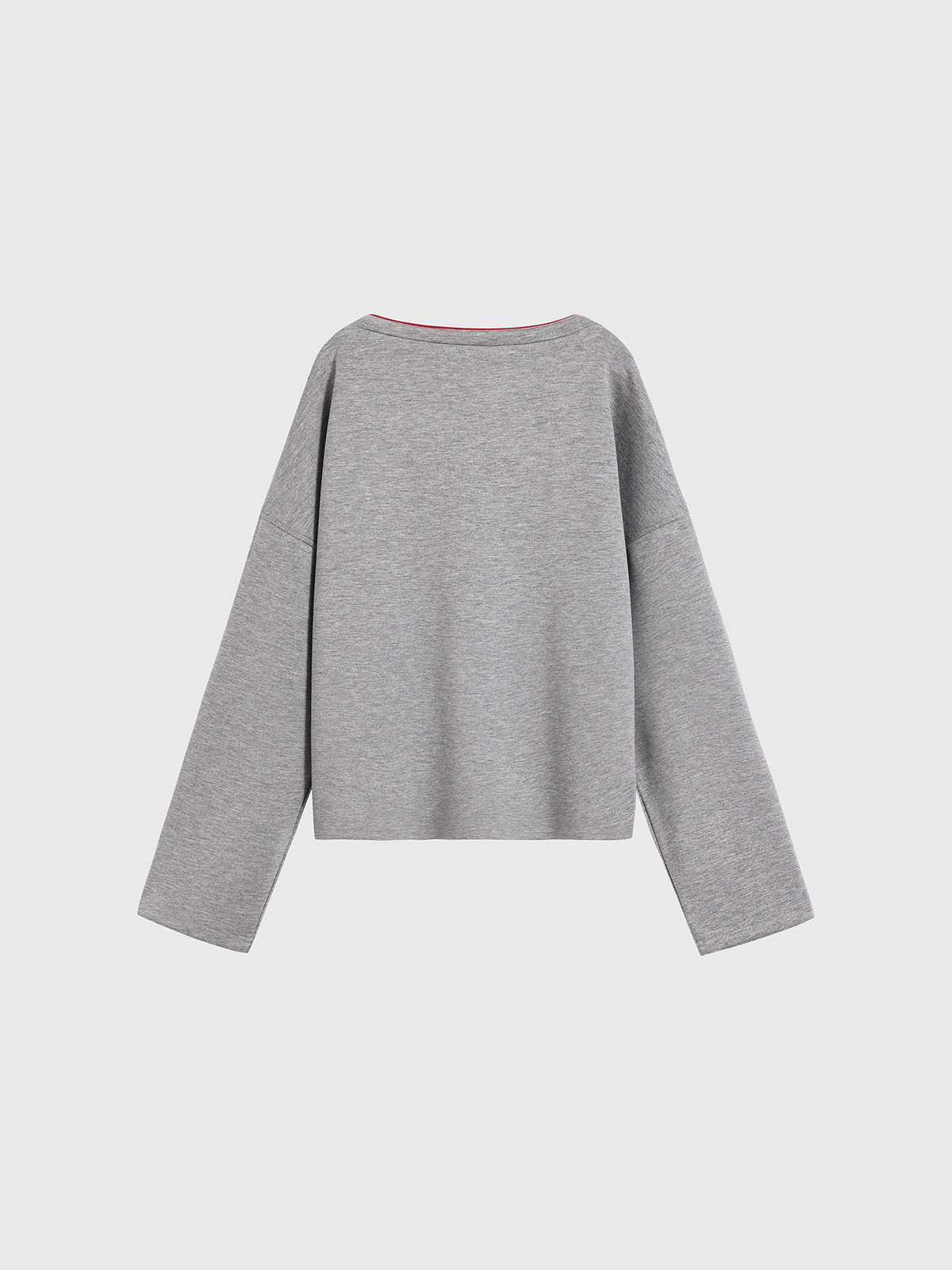Steel Bow Sweatshirt - Ash Red