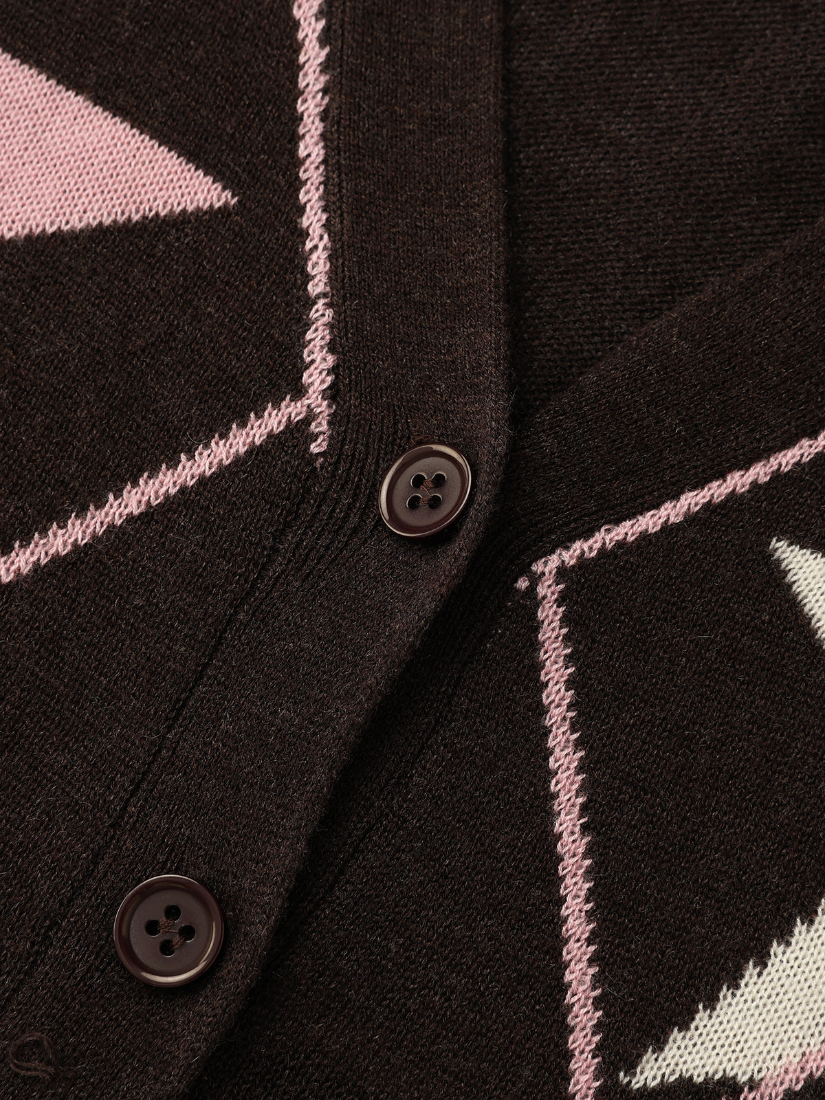 Star Bench Knit Sweater - Brownie Pink
